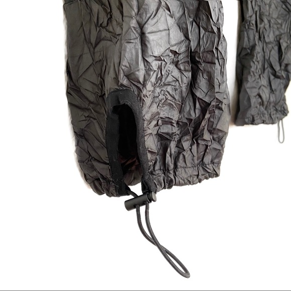 H&M STUDIO COLLECTION Crinkled Nylon Track Pants - Picture 3 of 7